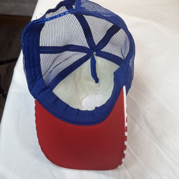 SHEIN Hat Stars And Stripes Red White And Blue NWOT - Picture 7 of 11